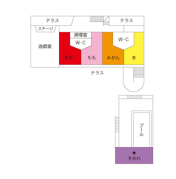 ２階平面図